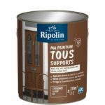 Vernice multisuperficie - Castagna - RAL 8007 - Opaca - Ripolin - 2L