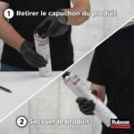 Pistola per schiuma espansa - RUBSON - Antigoccia - Vite di dosaggio - immagine 2