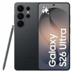 Smartphone Samsung Galaxy S26 Ultra AI da 1 TB, colore nero.