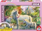 Puzzle - SCHMIDT SPIELE - L'unicorno e i suoi puledri - 200 pezzi - Età 8+