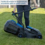 Pacchetto rasaerba BC-MP320-X da 32 cm + bordatore 2 in 1 C-LT300-X - SCHEPPACH 20V IXES + 2 batterie da 4 Ah + caricabatterie - immagine 4