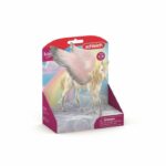 Figurina di Pegaso alato - Con ali e criniera lucenti - Figurina di cavallo divertente e resistente - Regalo per bambini dai 5 anni in su - immagine 2