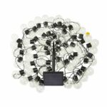 SMART GARDEN Globulb 40 luci solari a LED bianco caldo, 13,7 m, pannello solare, IP44