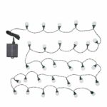Catena luminosa a festoni - SMART GARDEN - MultiPower BT - 35 lumen - 30 lampadine - Plastica - 4,35 m di lunghezza