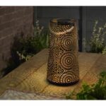 Lanterna solare - SMART GARDEN - Muscat XL - 5 lumen - LED bianco freddo - Metallo - 36,5 x 21,5 x 21,5 cm - immagine 3