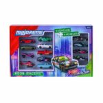 MAJORETTE - SL Neon Racer Set da 13 pezzi - Dai 3 anni in su
