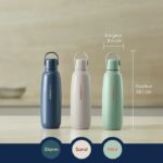 Bottiglia termica SODASTREAM - Fizz&Go Cool - Capacità 0,9 l - Acciaio inossidabile - Blu - immagine 3