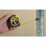 Nastro magnetico a gancio - STANLEY - 8 m x 32 mm - Rivestimento in Mylar ad alta protezione e resistenza all'abrasione