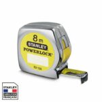 Metro a nastro - STANLEY - Powerlock Classic ABS - 8 m - Rivestimento in Mylar - Gancio a 3 rivetti