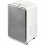 Deumidificatore - STYLIES - Regulus - Capacità 2,5 L - Fino a 12 L/giorno - Timer/igrostato/asciugatrice - Bianco/grigio
