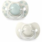 Set di 2 ciucci simmetrici - SUAVINEX - Birdies - SX Pro - da 6 a 18 mesi - Verde