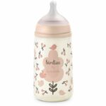 Biberon SUAVINEX Birdies - Tettarella SX Pro M - 270 ml - da 3 a 6 mesi - Rosa