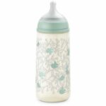Biberon SUAVINEX Birdies - Tettarella SX Pro L - 360 ml - Dai 6 mesi in su - Verde