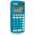 Calcolatrice scientifica - TEXAS INSTRUMENTS - TI-106 II Solar - Blu - immagine 2