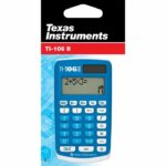 Calcolatrice scientifica - TEXAS INSTRUMENTS - TI-106 II Solar - Blu - immagine 5