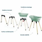 Kit per vasca da bagno - THERMOBABY - VASCO - Verde salvia - immagine 3