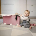 Baule portaoggetti - THERMOBABY - PLAYBOX - Maxi - Rosa - immagine 3
