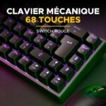 Pacchetto gaming meccanico 2 in 1 per e-sport - G-Lab COMBO TITAN - Mouse da 12800 DPI - Tastiera meccanica - immagine 5