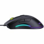 Pacchetto gaming cablato 4 in 1 - THE G-LAB - CHROMIUM EX COMBO - Tastiera a membrana silenziosa e reattiva + mouse + tappetino per mouse - Nero - immagine 4