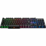 Pacchetto gaming cablato 4 in 1 - THE G-LAB - CHROMIUM EX COMBO - Tastiera a membrana silenziosa e reattiva + mouse + tappetino per mouse - Nero - immagine 6