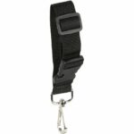 Set di 2 clip per borse fasciatoio per passeggini - TINEO - Moschettoni - Nero - immagine 3