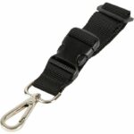 Set di 2 clip per borse fasciatoio per passeggini - TINEO - Moschettoni - Nero - immagine 4