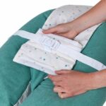 Cuscino maternità 3 in 1 - TINEO - MULTIRELAX - Spugna - Verde / Pois - immagine 6
