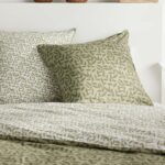 Completo letto - TODAY - Sunshine - Matrimoniale - 220 x 240 cm - Cotone con stampa floreale verde - immagine 2