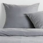 Completo letto - TODAY - Essential - 2 persone - 220 x 240 cm - Effetto crêpe grigio - immagine 2