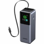 Power Bank UGREEN - 165W - USB-A e USB-C - Retrattile - Nero - immagine 4