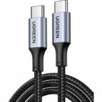 Cavo USB-C - UGREEN - Cavo rinforzato da tipo C a C - 1 m - 100 W - Nero