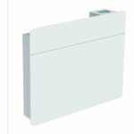 Termoconvettore elettrico da parete - 1000W - WARM TECH - 230V - Fino a 30m³ - Bianco