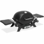 Barbecue a gas Weber Q1200N - 2,94 kW - 1 bruciatore in acciaio inox - Due ripiani laterali - Ghisa smaltata - Nero - immagine 3