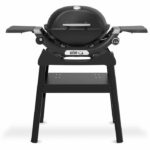 Barbecue a gas Weber Q1200N con supporto - 2,94 kW - 1 bruciatore in acciaio inox - Accensione piezoelettrica - Nero