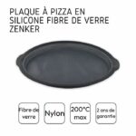Teglia per pizza rotonda - ZENKER - Ø 36 cm - Silicone in fibra di vetro - Nero - immagine 4