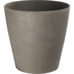 Vaso rotondo - GARDEN ID - Swing Cone - Ø 30 - 14 L - H 29 cm - Torba - immagine 2