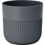 Vaso rotondo - GARDEN ID - Luca Grande - Ø 30 - 17 L - H 30 cm - Antracite