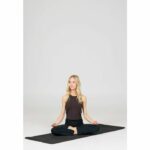 Tappetino da yoga - ATHLECIA - Estell - 6 mm - L 173 x P 61 cm - Nero - immagine 4