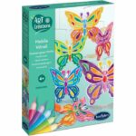 Mobile in vetro colorato Art & Creations - SENTOSPHERE - Farfalle - Attività creativa facile e utile per decorare - Dai 4 anni in su