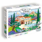 Colori acrilici - SENTOSFERA - Tavolozza dell'artista - Provenza - Dipingi con i numeri per adulti - Stampa su tela