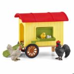 Schleich Farm World Figurina mobile per pollaio 42572, dai 5 anni in su