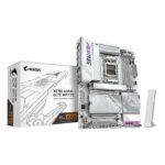 Scheda madre - GIGABYTE - X870E A ELITE WF7 ICE - Formato ATX - Chipset AMD X870E - DDR5 e PCIe 5.0 - WiFi 7