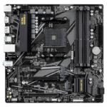 Scheda madre - GIGABYTE - B550M DS3H R2 - Formato Micro-ATX - Chipset AMD B550 - DDR4 e PCIe 4.0 - immagine 2