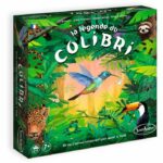 Gioco da tavolo cooperativo - SENTOSPHERE - La leggenda del colibrì - Salva la foresta in squadra - Destrezza - Riflessi - Età 7+