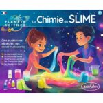 Kit scientifico SENTOSPHERE - La chimica dello slime - Pasta appiccicosa - Gomma di origine naturale - Facilmente lavabile - Età 8+