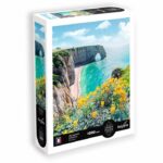 Puzzle - SENTOSPHERE - Calypto - 1000 pezzi - Le Scogliere di Étretat - Normandia - Finitura liscia come la seta - Età 9+