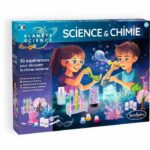 Kit scientifico SENTOSPHERE - Scienza e chimica - 30 esperimenti - 12 materie prime - Età 8+