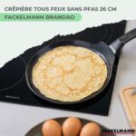 Set per crepes della Candelora - FACKELMANN - BRANDAO - Ø 26 cm - 3 utensili - immagine 3