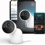 Telecamera intelligente - Philips Hue - Per esterni - Cablata - Visione notturna - 2K - Bianca