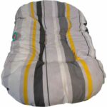 Cuccia per cani - AIME - Cuscino ovale - 90 cm - Grigio